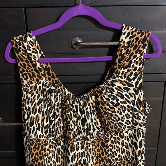 Trashy Diva Leopard Print Sleeveless Dress! #EUC - Picture 2 of 8